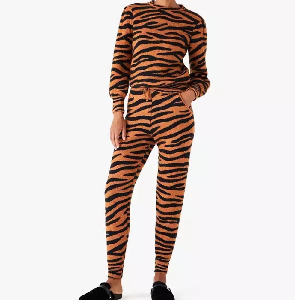 Kate Spade Tiger Stripe Dream Pants Joggers